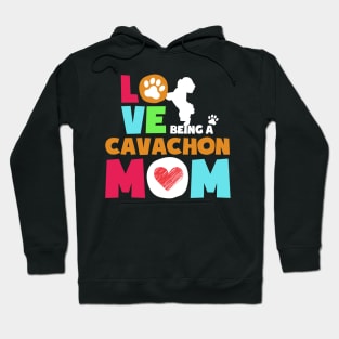 Love being a cavachon mom tshirt best cavachon Hoodie